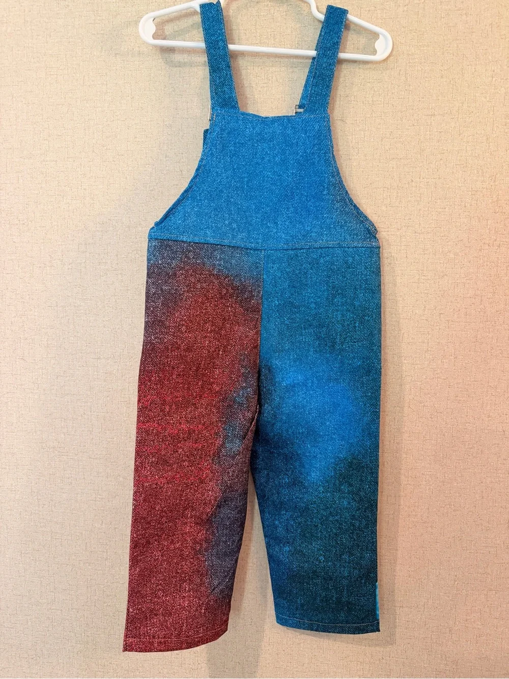 Kids Playful Puppy Graphic Overalls Size 12-24 Months